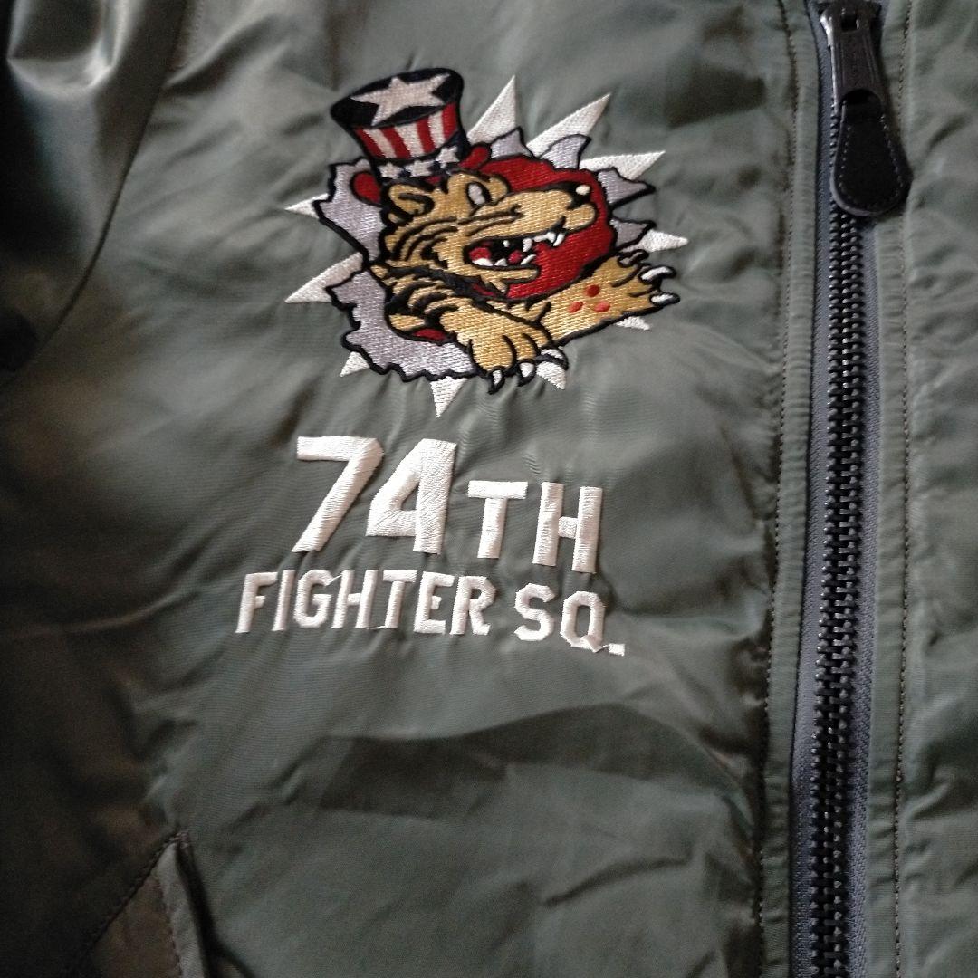 イギーの模様 AVIREX トラ MA-1 フライングタイガー XLサイズ