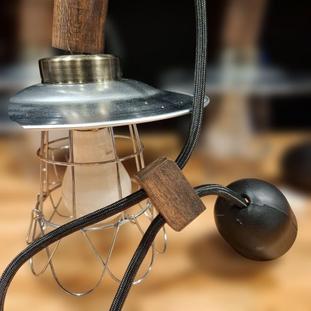 工業風 3灯ペンダントライト シルバー