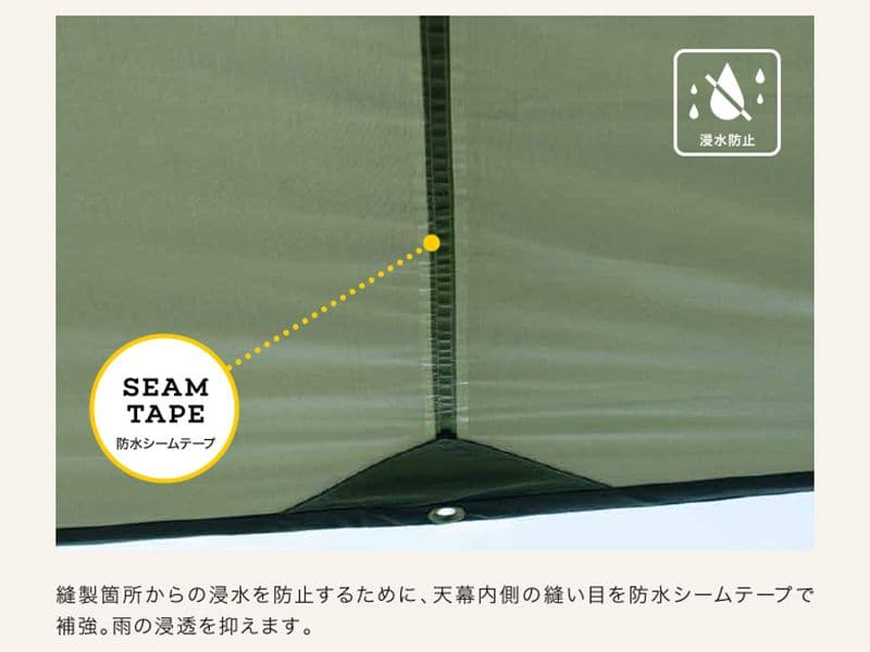 【新品未使用】ナショナルジオグラフィック　大型タープ（4.4m✕5m）