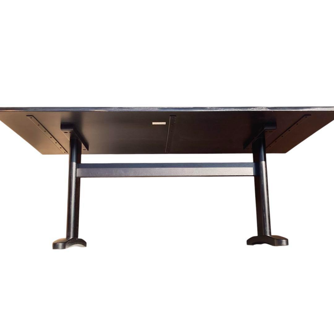 柏木工 ダイニングテーブル JG53XM 帆立脚 耳付面 オーク材 直接引取可