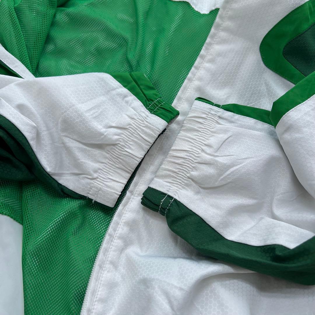 00s UMBRO アイルランド代表 ナイロンジャケット ドローコード 短丈 L