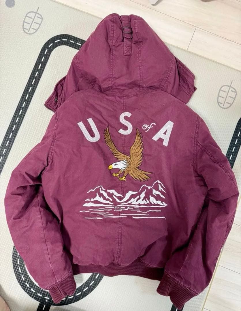 00's old gap flight down jacket ma-1 N2B