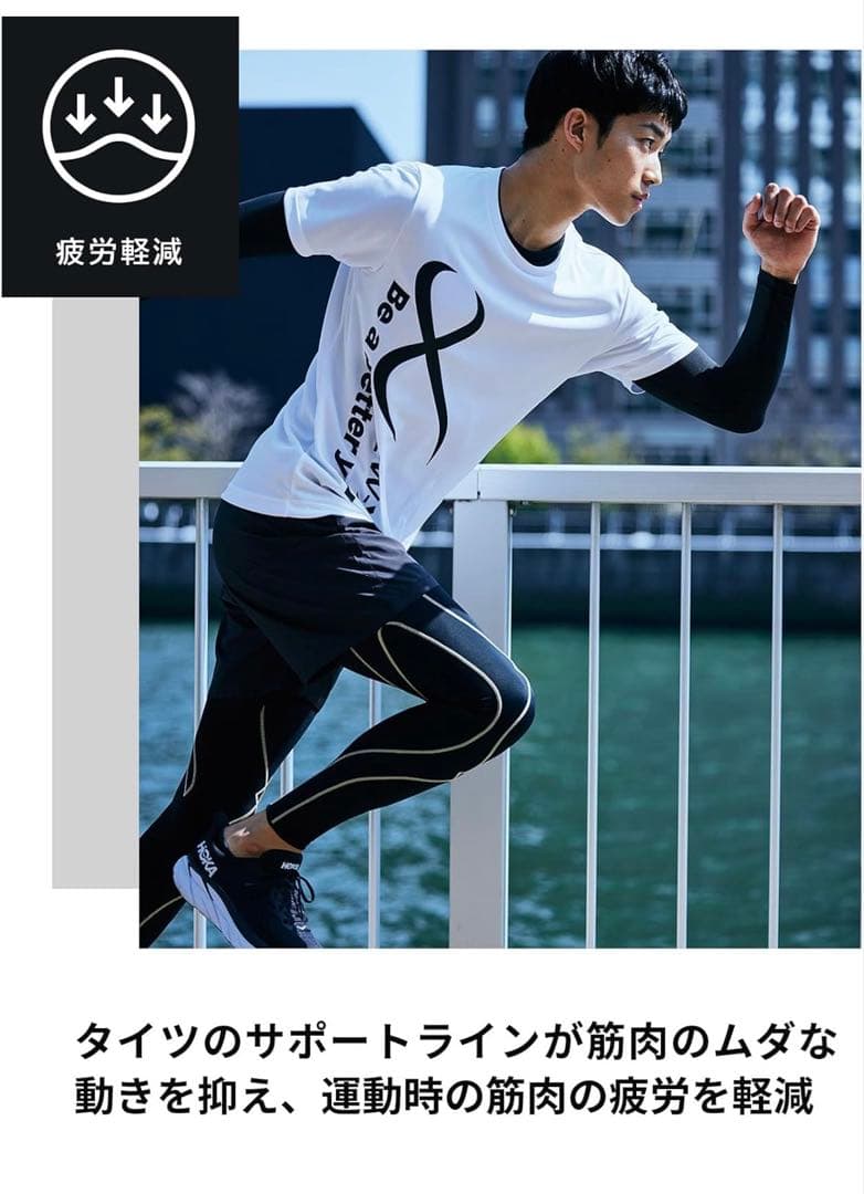 ワコールCW-X レディース スポーツタイツ サイズLLP