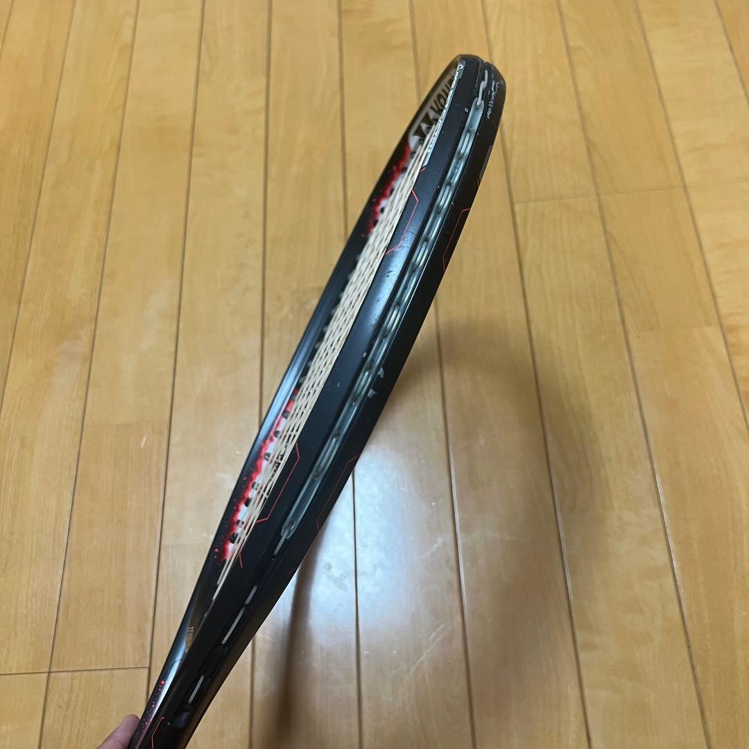 YONEX GEOBREAK 70VS 軟式用テニスラケット ブラック×レッド