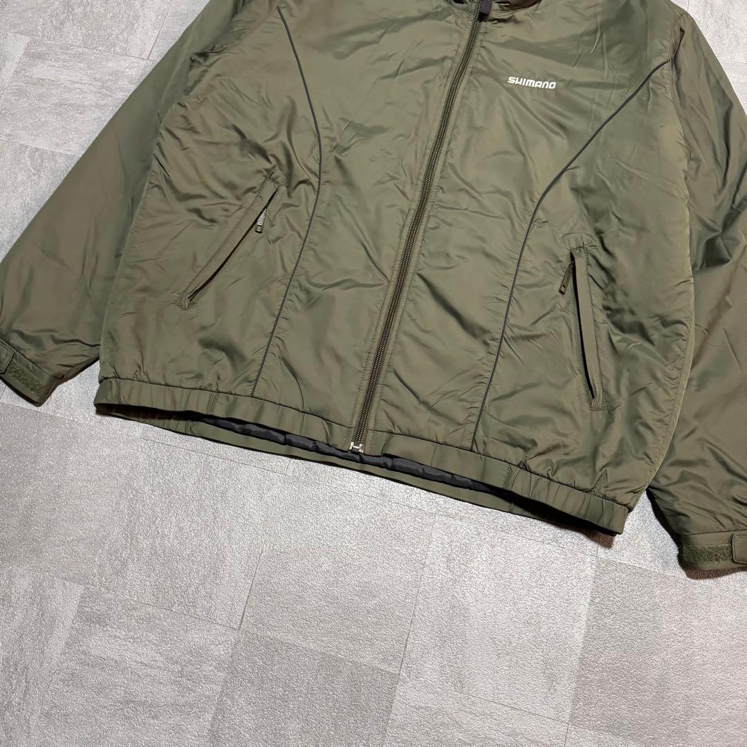 SHIMANO STRV+2 シマノ 中綿 フィッシングジャケット LL カーキ