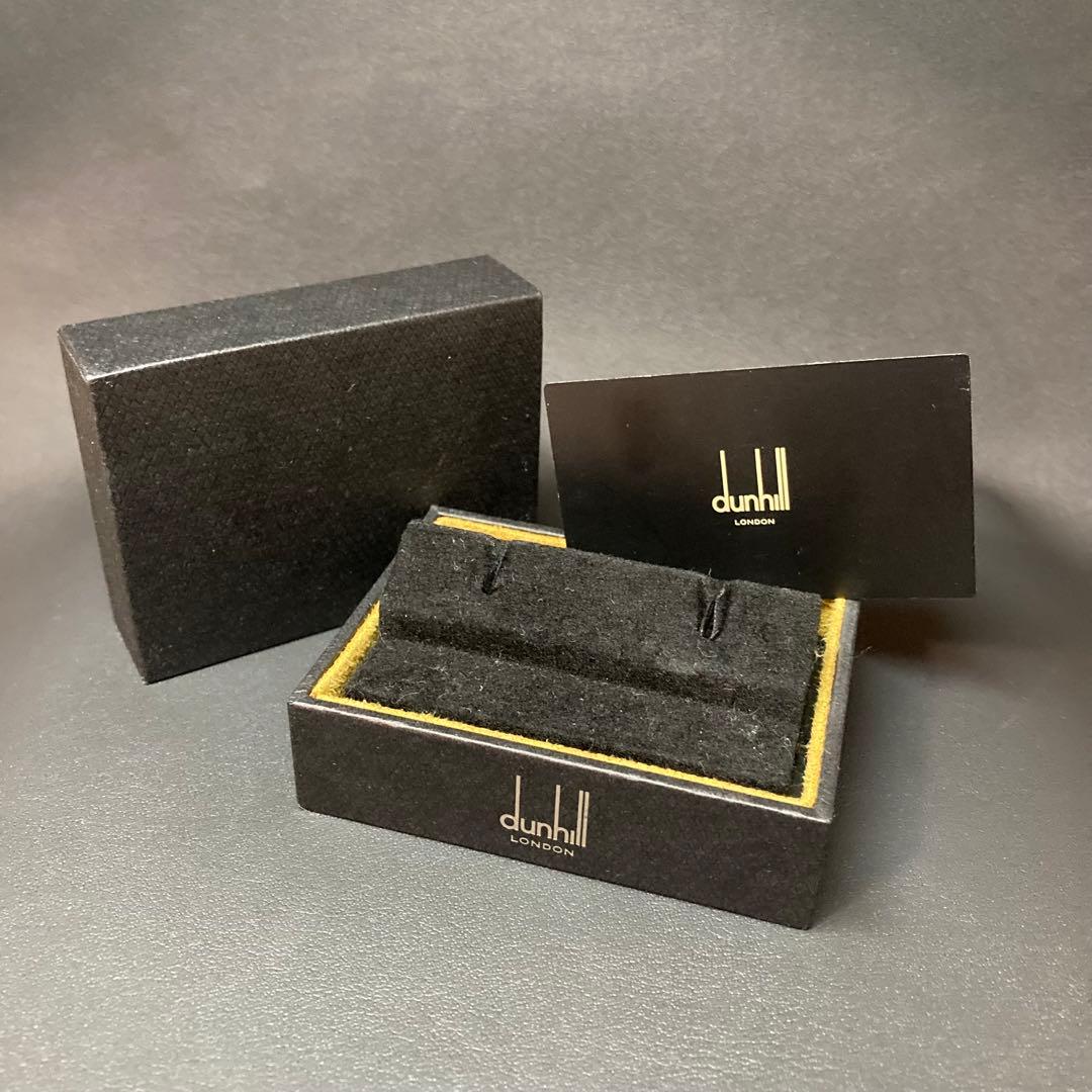 美品】ダンヒル カフリンクス トゥイニーデビル オーバルブルー