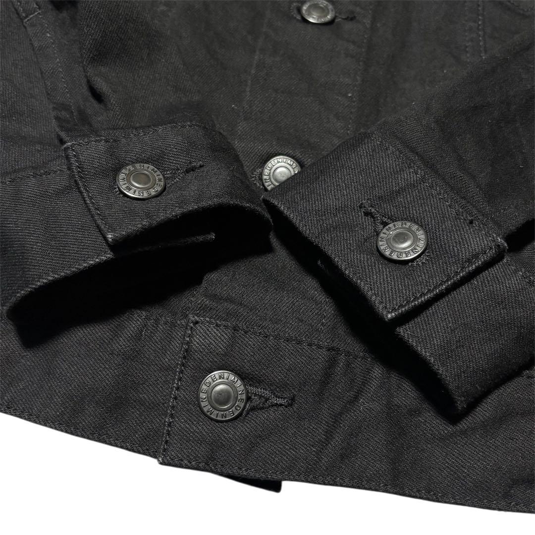 【サイズ１】MINEDENIM デニムジャケット OWS ブラック キムタク着