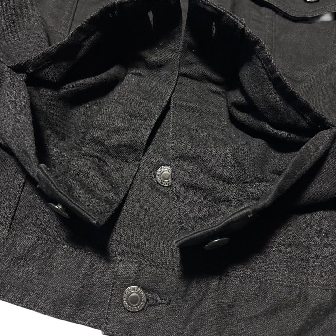 【サイズ１】MINEDENIM デニムジャケット OWS ブラック キムタク着