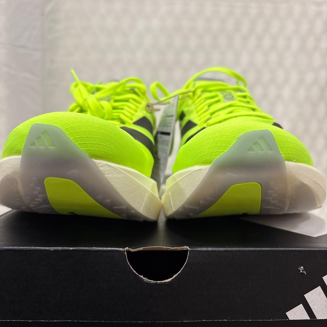 アディダス ランニングシューズ 27.5cm アディゼロタクミセン11 レモン