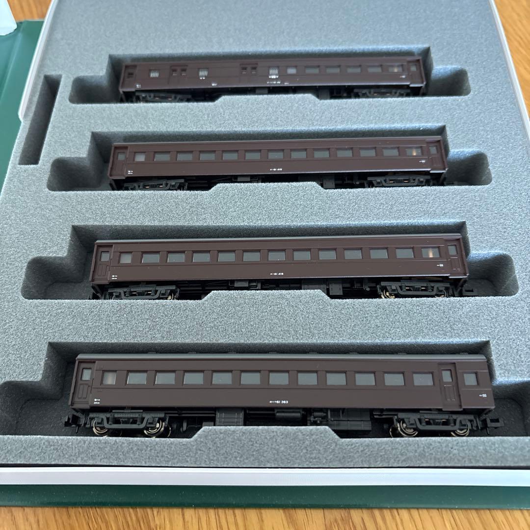 【特別企画品 】KATO 10-1370 オハ61系客車4両セット①