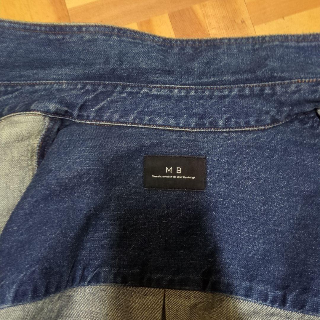 MBハイエンド ヴィンテージデニムシャツジャケット by SHOWA　Mサイズ