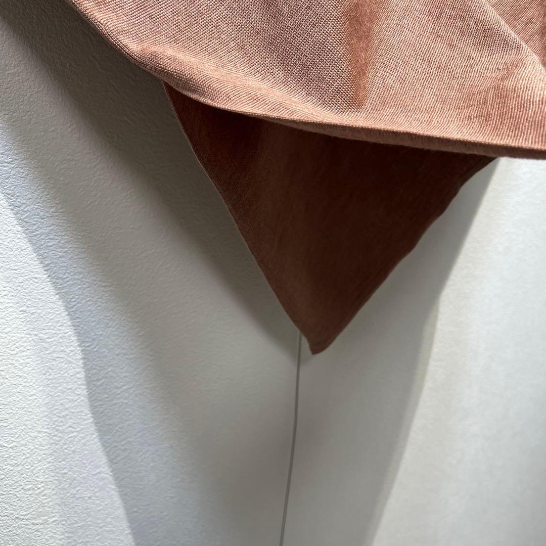 希少 極美品 クリスタセヤ 上質 シルク カシミヤ デザイン ポンチョ XS