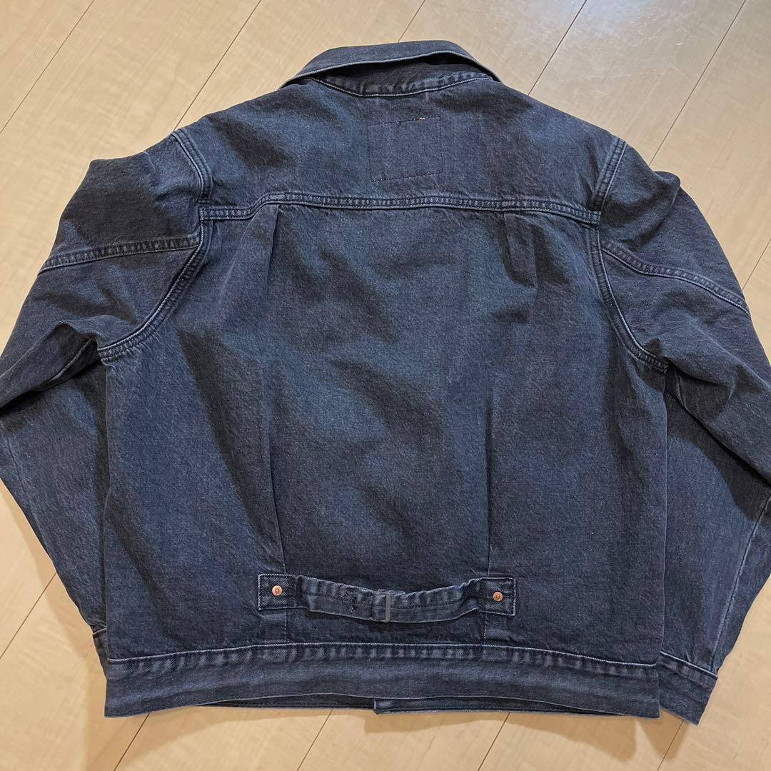 Levi's リラックスフィット Gジャン Mサイズ ブラック　TYPE 1