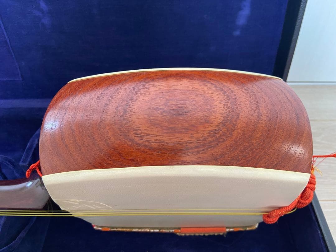 地歌用紅木棹 さ三味線 演奏会用 地唄