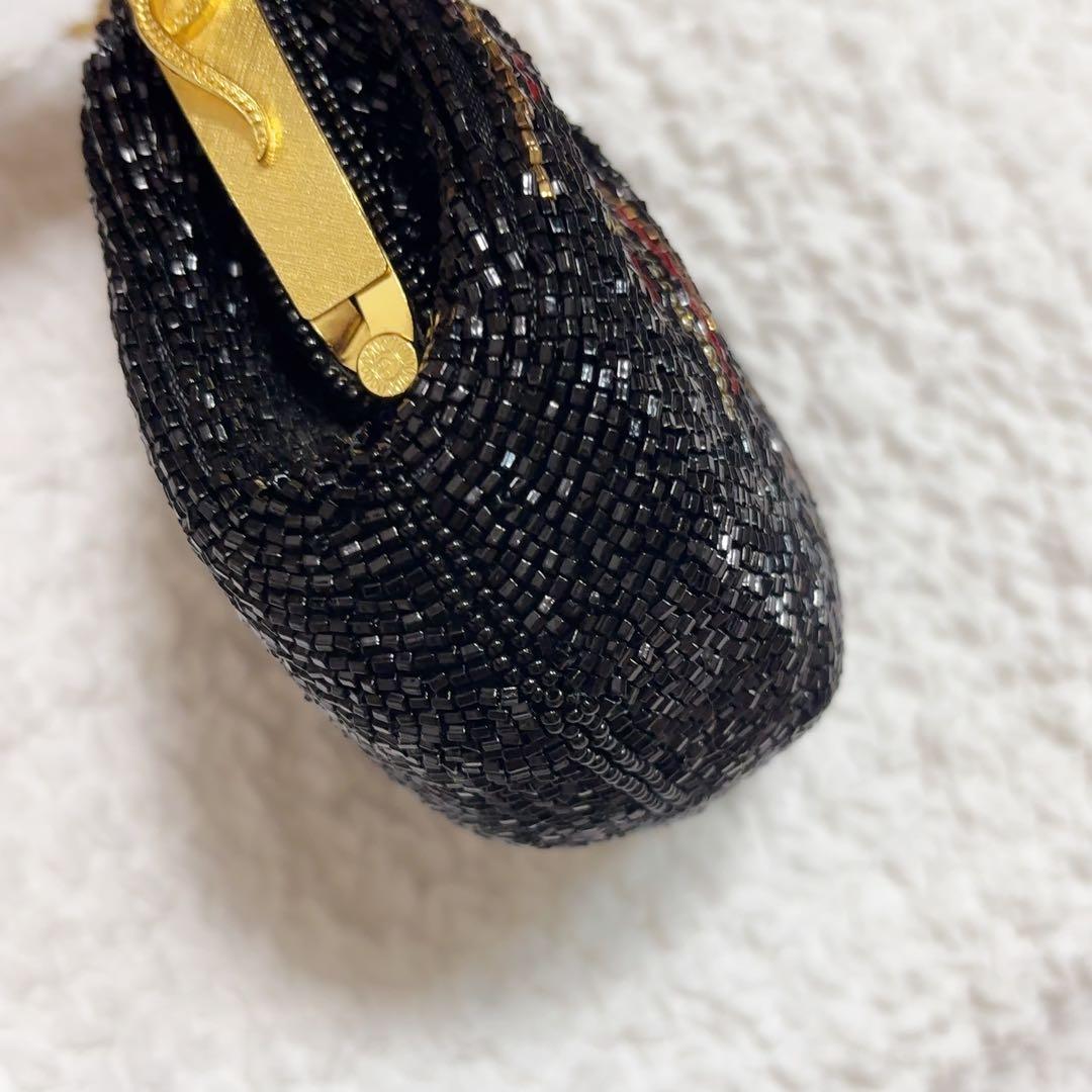 ルミー はしもと ビーズバッグ 和装 マルチカラー パーティバッグ