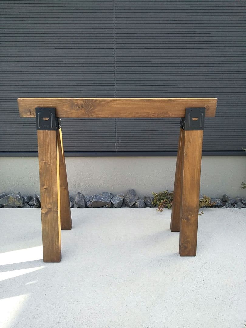 新品 ソーホースブラケット バリケード アウトドア DIY お庭 おしゃれ