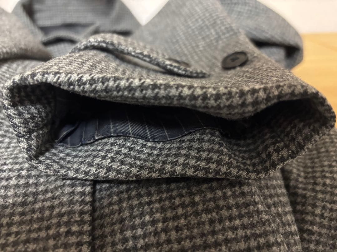 美品 SHIPS メンズ ステンカラーコート（クリーニング済）