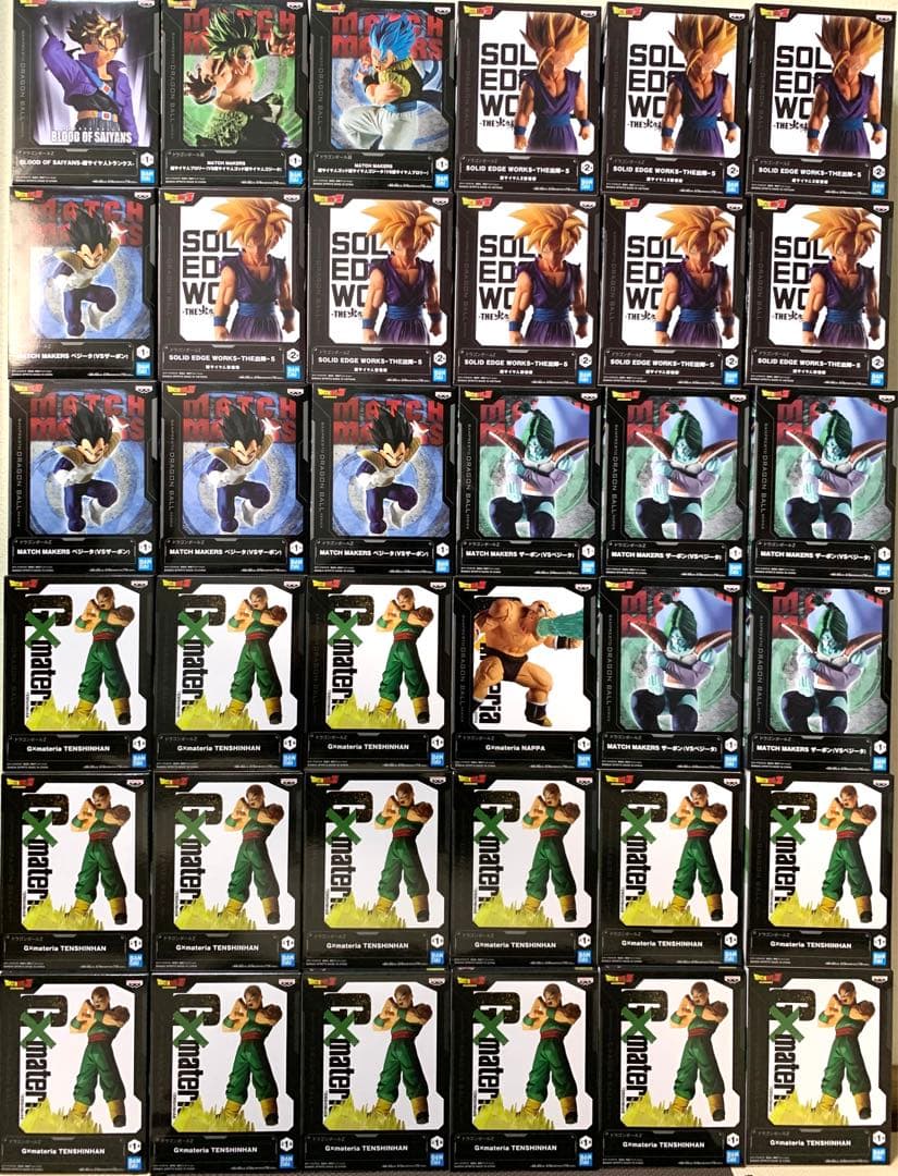 ドラゴンボールZ MATCH MAKERS フィギュア 36個まとめ売り