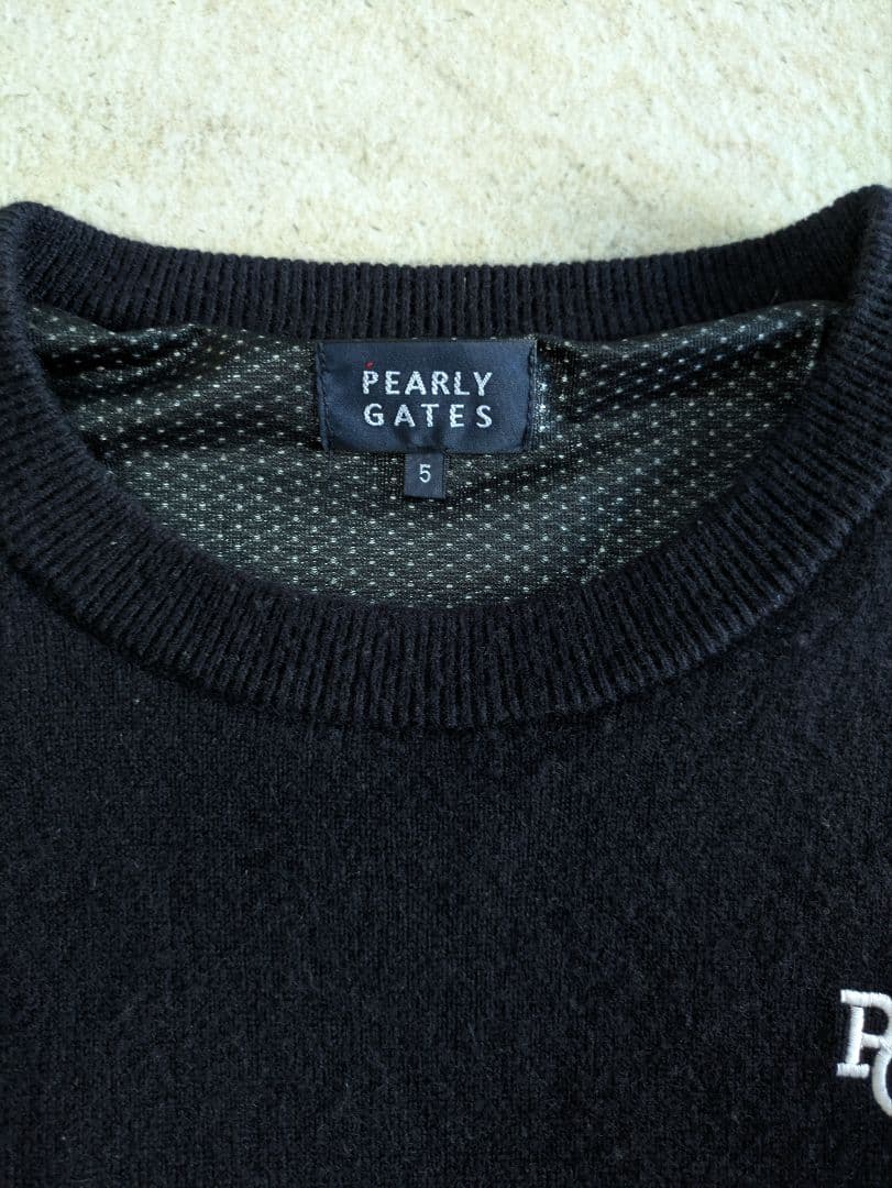 PEARLY GATES メンズニットセーター サイズ5