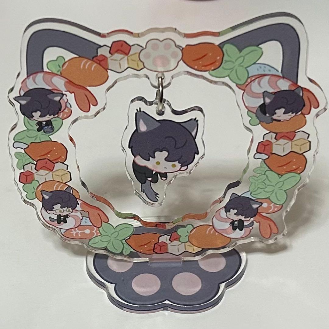 恋と深空 アクリルスタンド ゆらゆら レイ キーホルダー 猫游季 - メルカリ