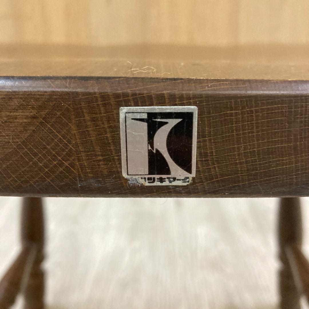 【飛騨産業】キツツキ　アームチェア　ダイニングチェア　椅子　木製　B