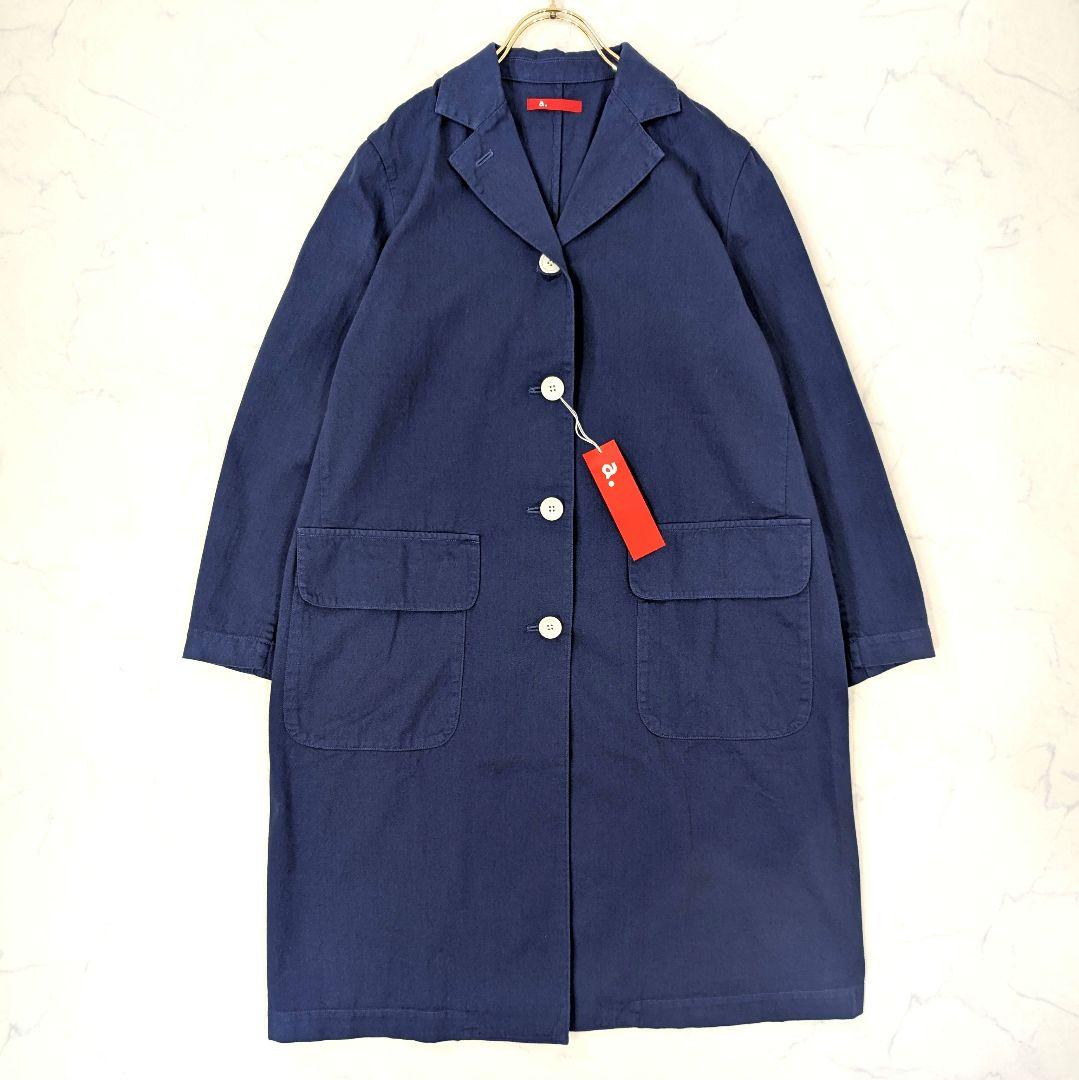 未使用タグ付き a. エードット 大橋歩 ワークコート 製品染め 定価4.1