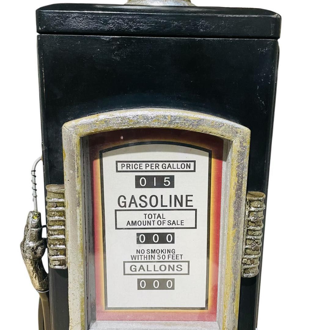 【アメリカン雑貨】ルート66 ガスポンプ CDタワー 小物棚 マルチキャビネット