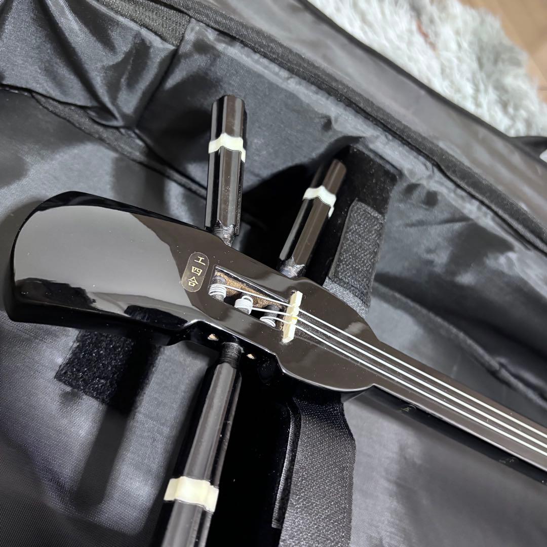 ✨️美品✨️沖縄三線　工四合　初心者　入門者　ソフトケース　合皮