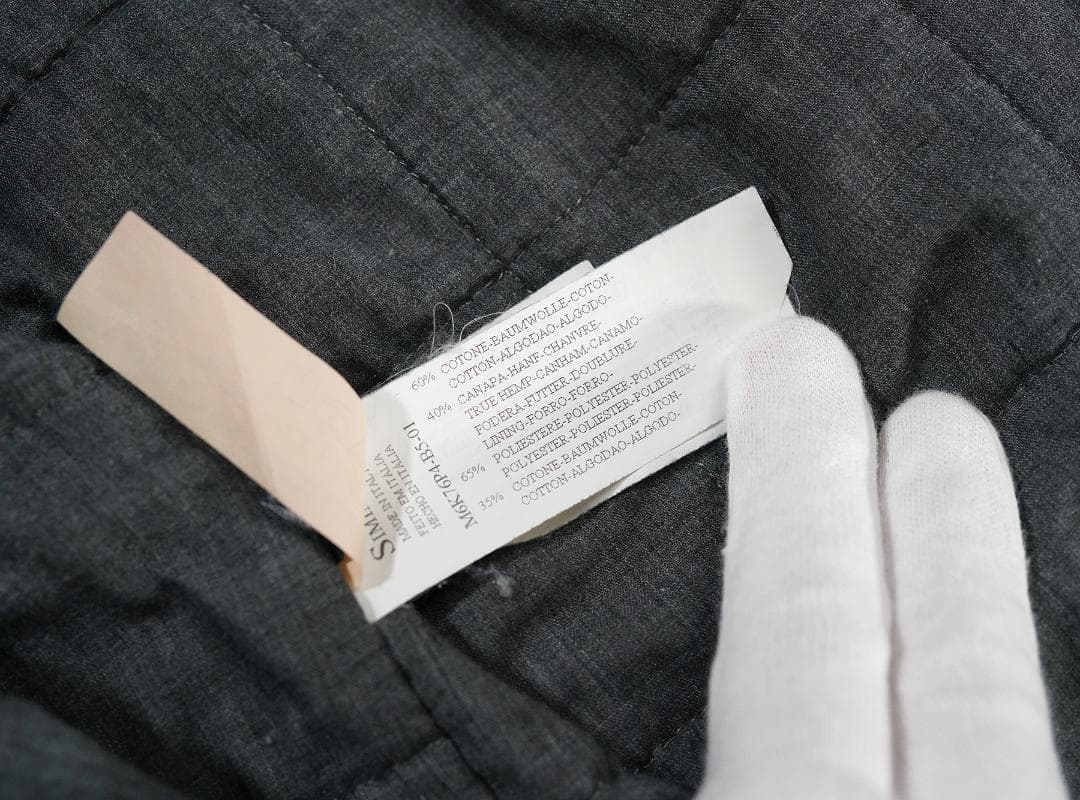 イタリア製 ARMANI JEANS デニム コート ライナー付き 48サイズ