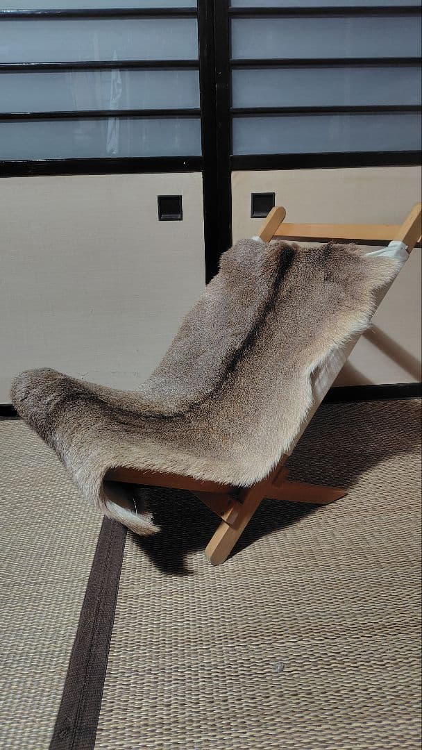 深*紫様 OCHIBA 物語 ニホンジカ カーミットチェアカバー