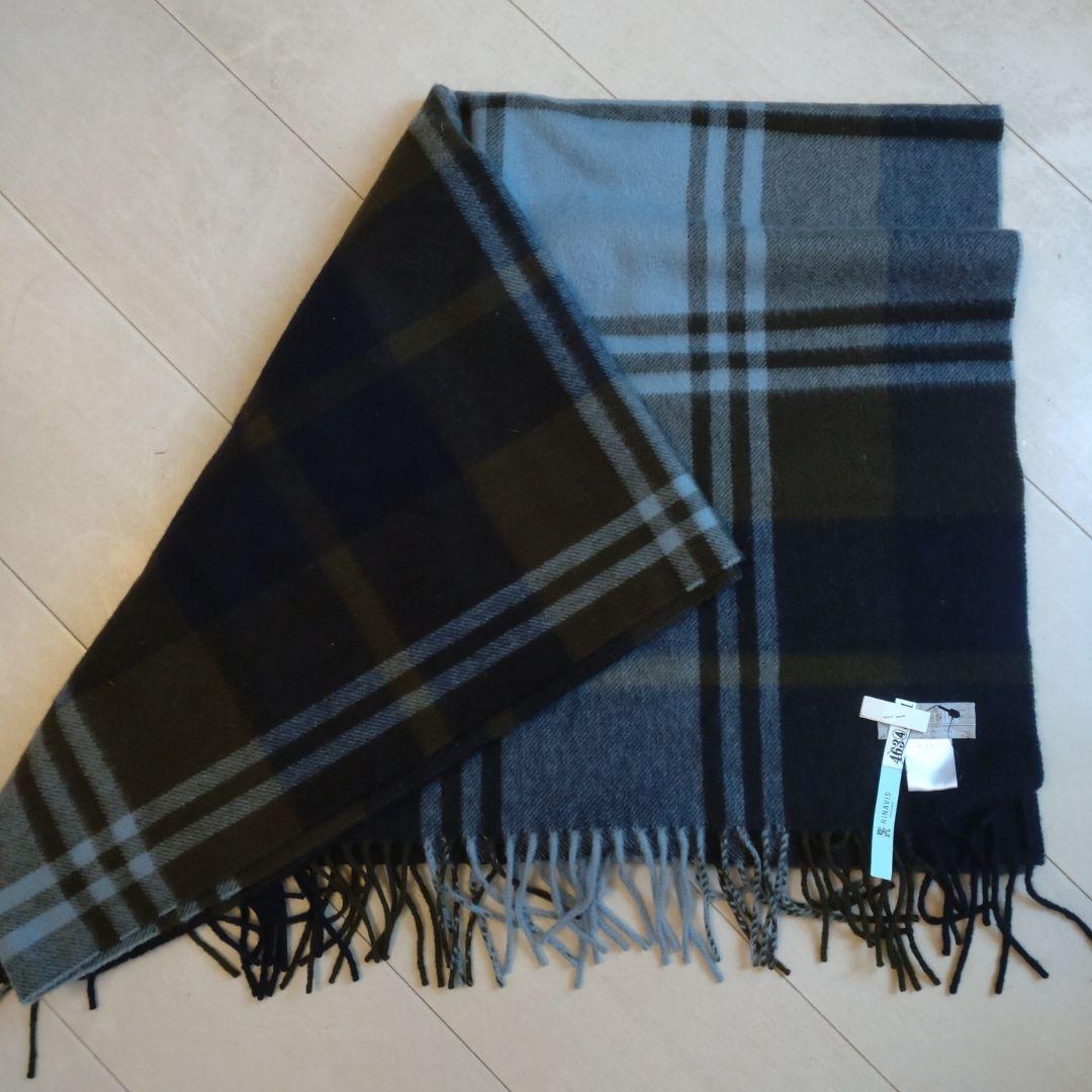 専用Joshua Ellis ジョシュアエリス　カシミア大判ストール　国内正規品