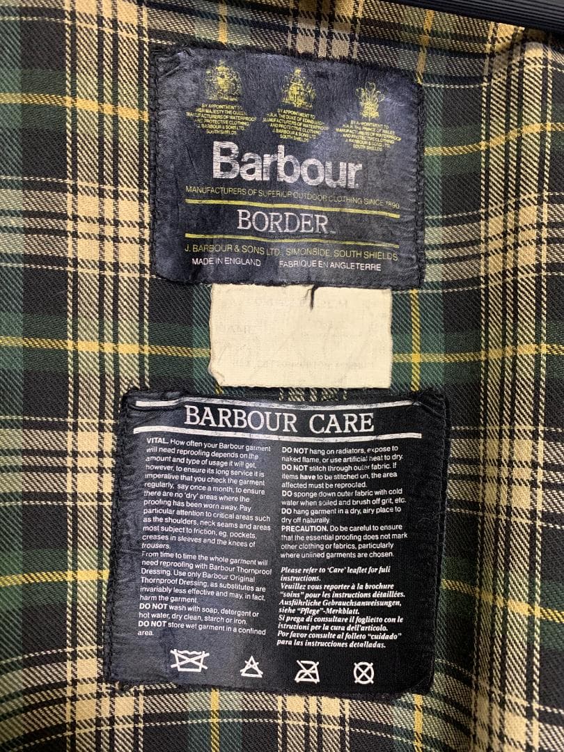 Barbour BORDER バブアー ボーダー / 098