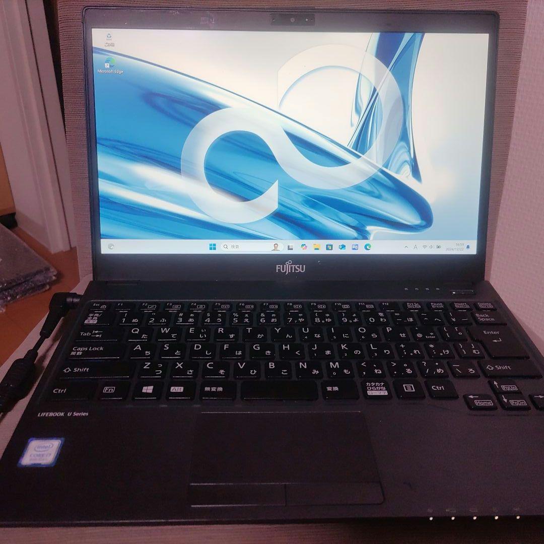 F⑭富士通 FMVU18001 U938/V△富士通 LIFEBOOK U938/VW FMVU1803MD