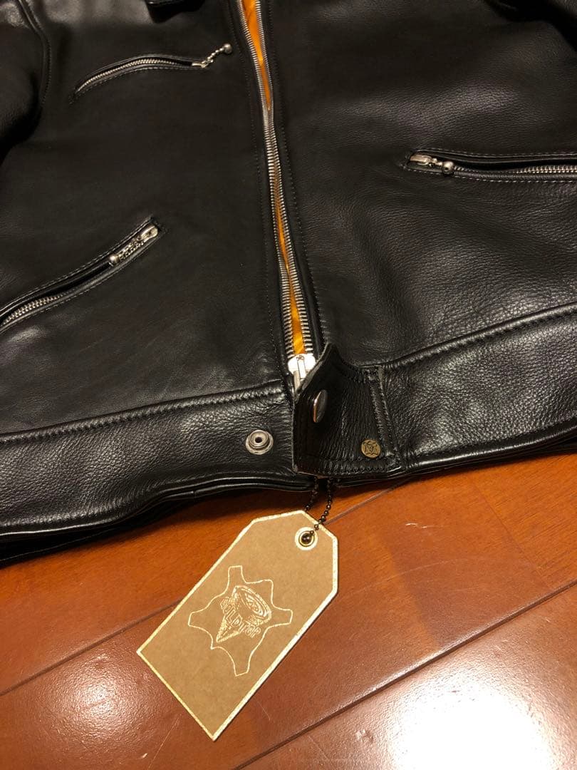 T*Z様 GOLDTOP シングルライダース 英国製 36 美品 - メルカリ