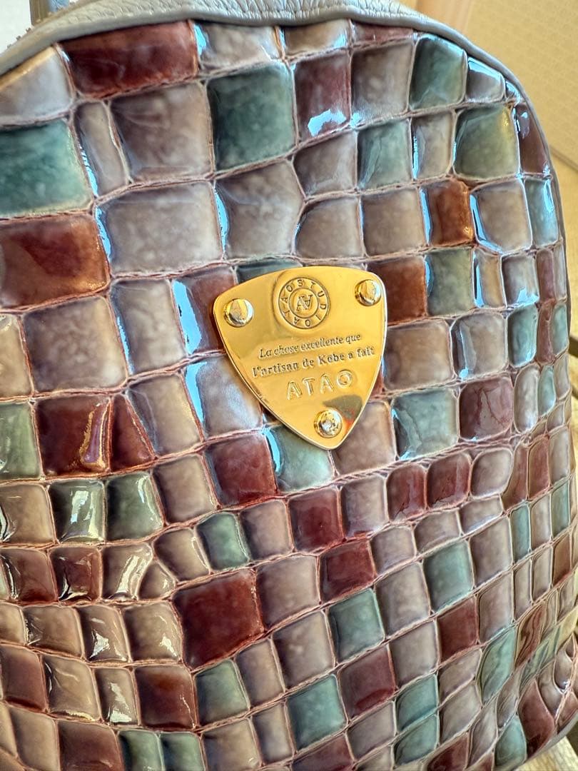 R*♡様 ATAO タイル模様 バックパック リュック