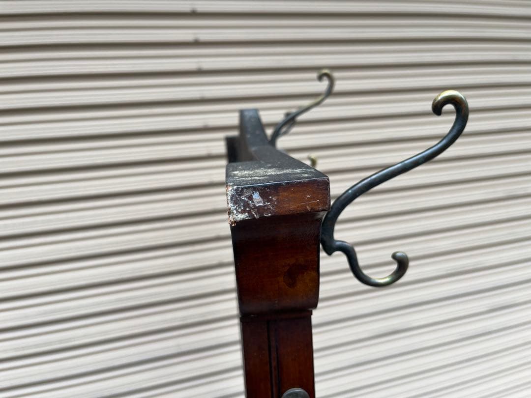 英国アンティーク ホールスタンド イギリス 玄関収納 オーク材