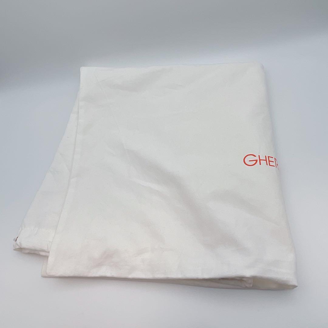 美品✨GHERARDINI ベージュ ロゴ リュック