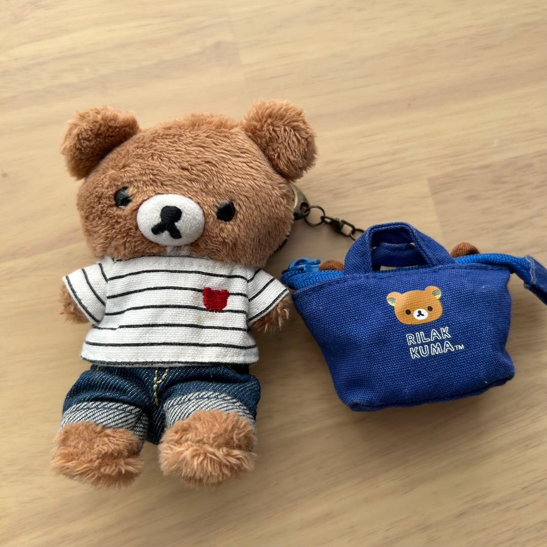 チャイロイコグマおでかけぬいぐるみキーホルダー 洋服セット - メルカリ