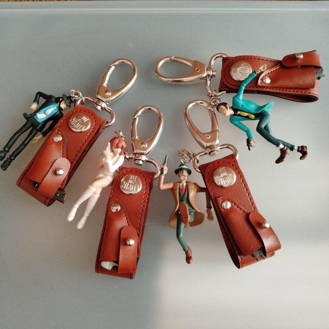 ルパン三世 ミニホルスター付き キーホルダー 次元大介 峰不二子