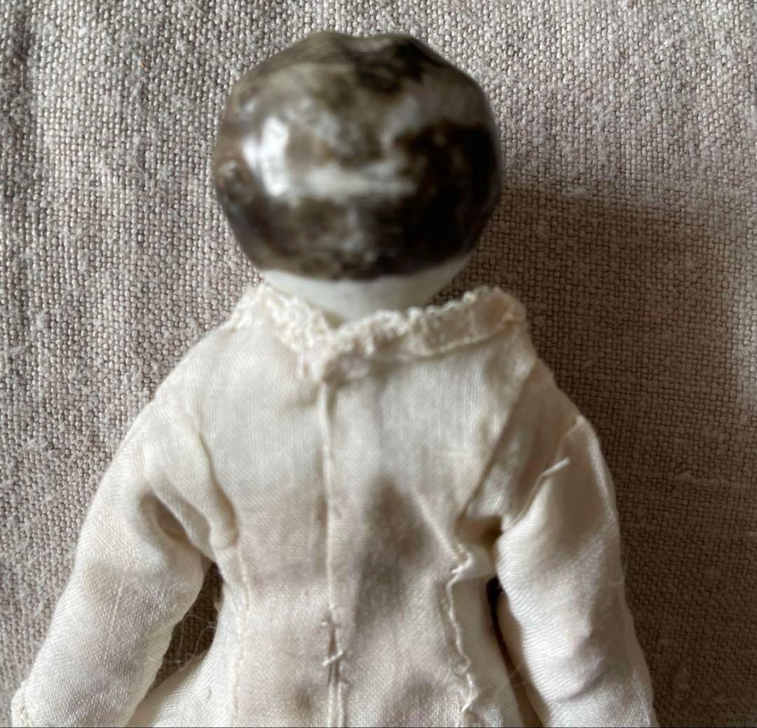 ⋆⑅˚₊ ドイツ　小さめ　チャイナヘッドドール　セット ドールチェア付き⋆⑅˚₊