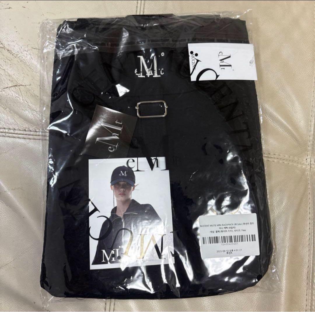 新品　韓国　ムセントmucent ミニ ナップザック リュック バックパック