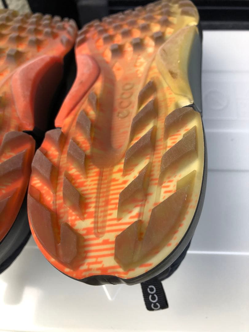 326番超美品ECCO BIOM ゴルフシューズ 38 24.0cmスパイクレス