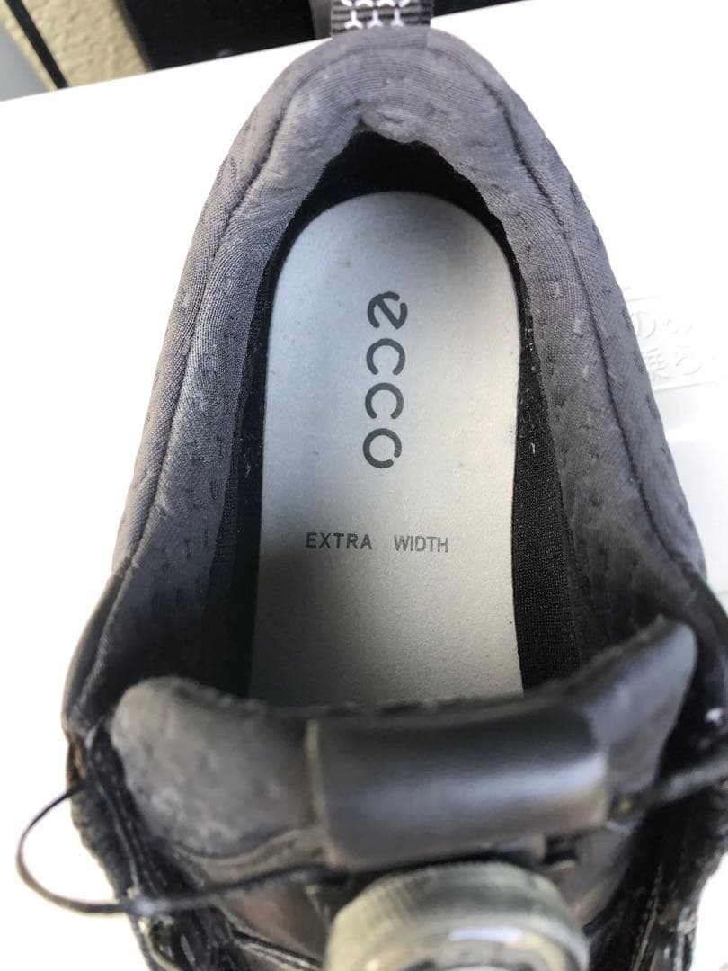 326番超美品ECCO BIOM ゴルフシューズ 38 24.0cmスパイクレス