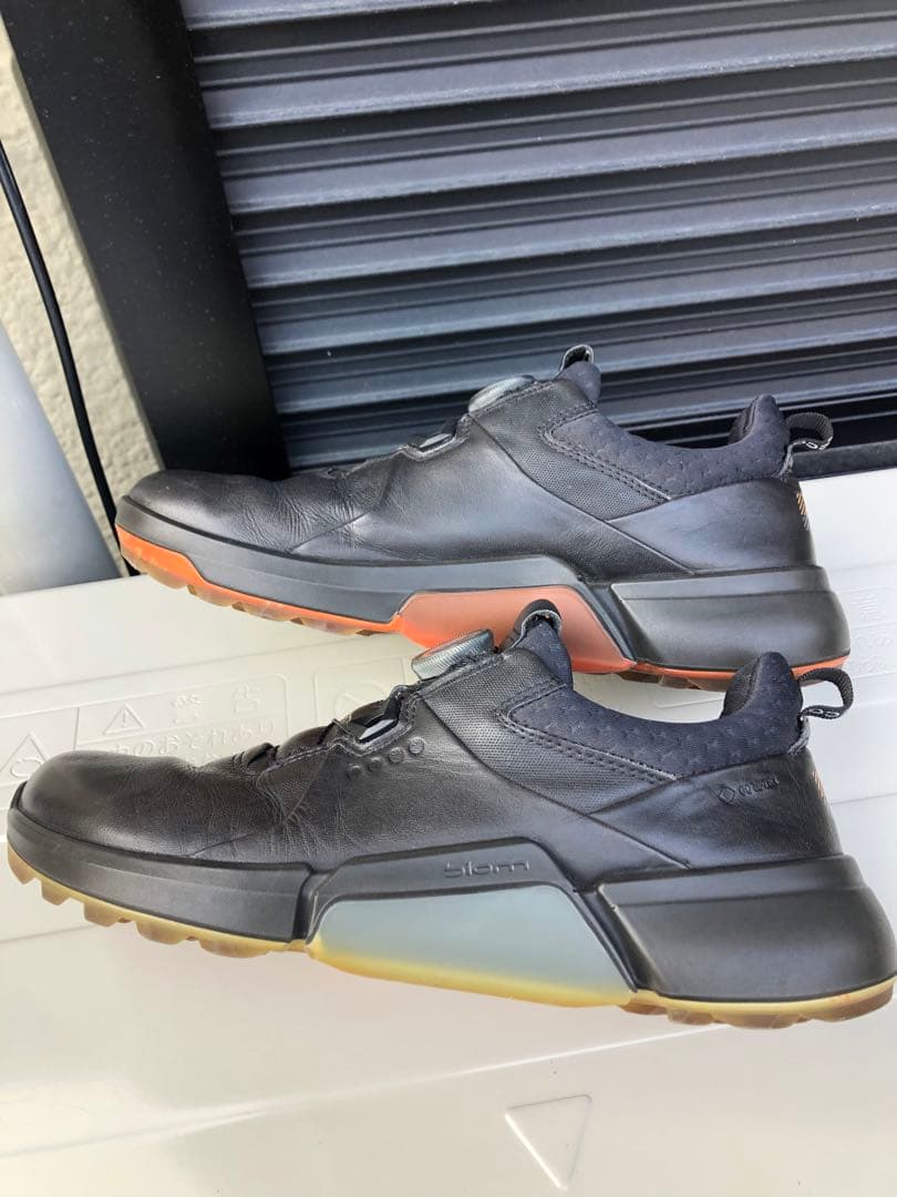 326番超美品ECCO BIOM ゴルフシューズ 38 24.0cmスパイクレス