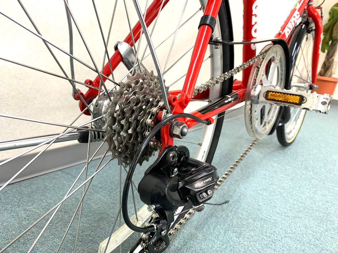 送料無料GIOS ミニベロ PULMINO 小径車SHIMANO 7速20インチ