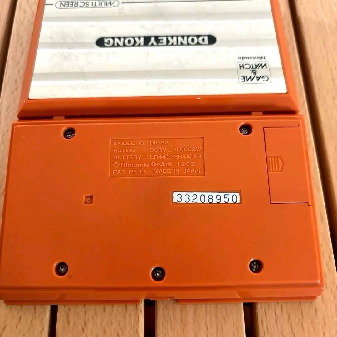 ドンキーコング ゲームウォッチ DK-52 任天堂 レトロゲーム - メルカリ