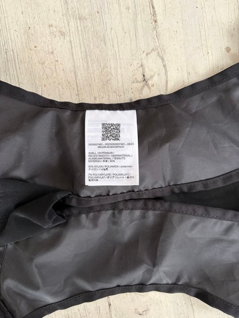 ARC'TERYXアークテリクス　バックパック　バックカントリー　雪山登山