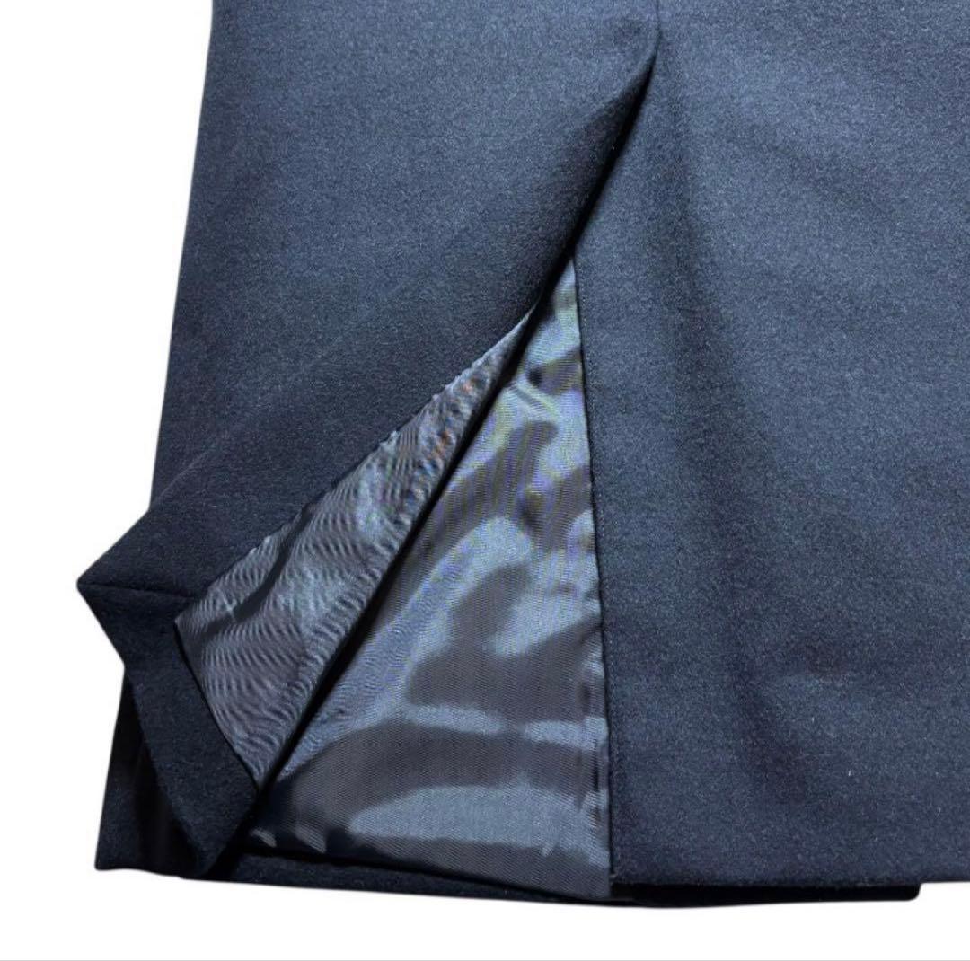 UNIQLO ユニクロネイビー カシミヤチェスターコート L