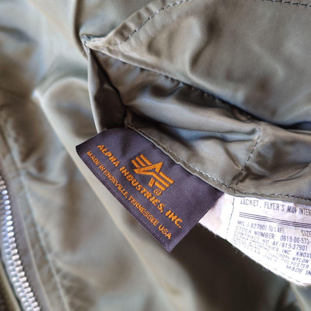 alpha アルファ MA 1アメリカ製M