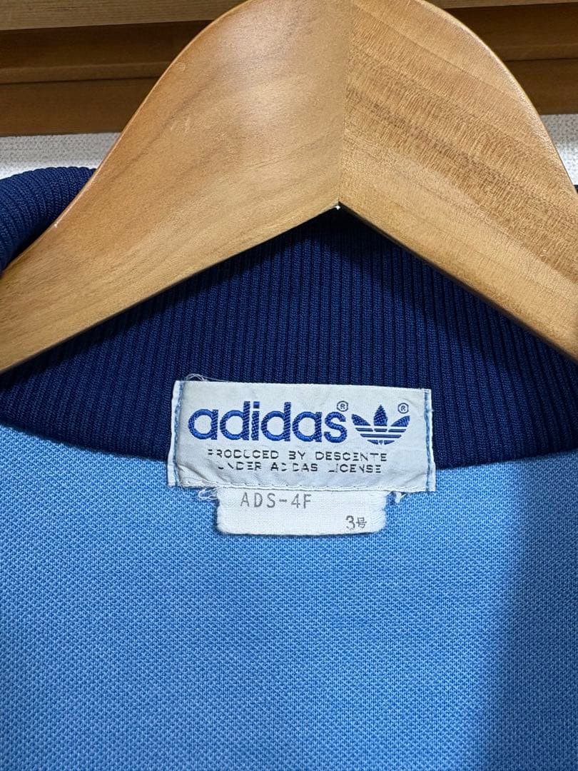 adidas アディダス ジャージ トラックジャケット デサント製 3号
